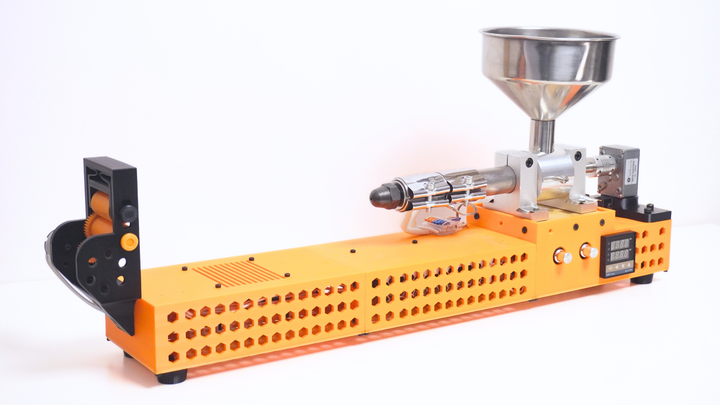 ExtrudeX DIY Filament Recycling Machine - Full View